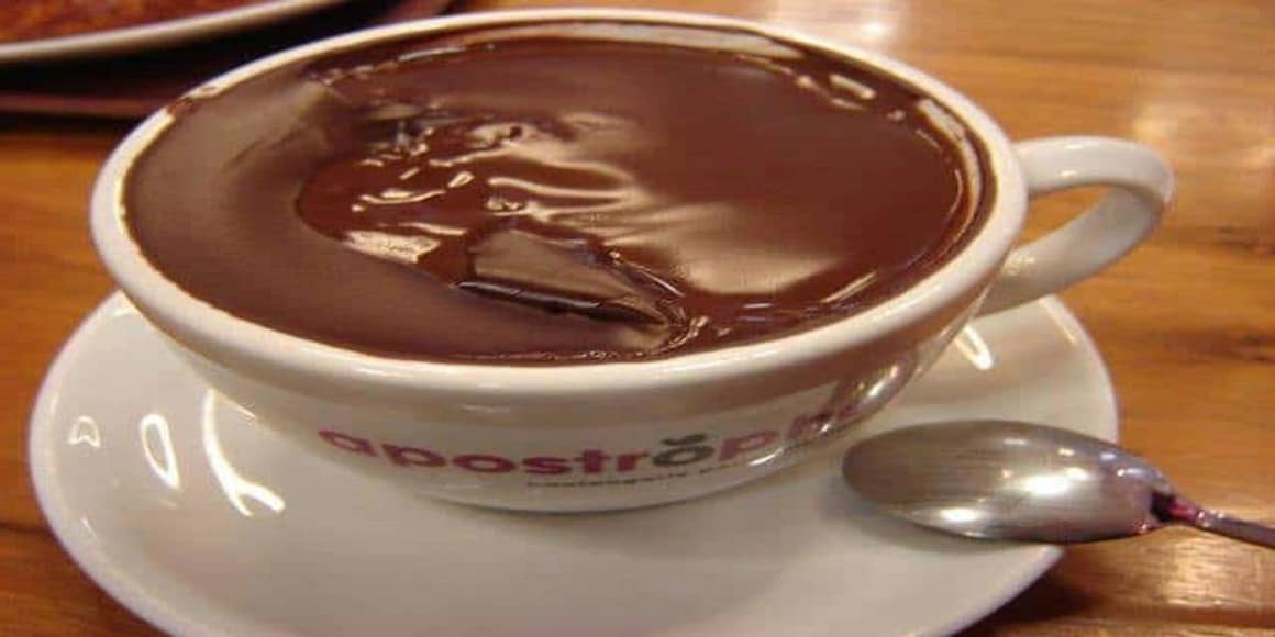 Chocolate Quente sem Leite