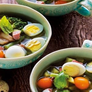 Sopa de legumes Salteados