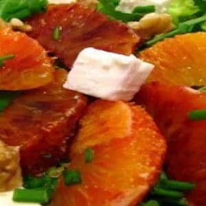 Salada de Alface com Laranja