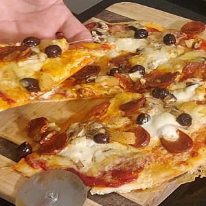 Pizza Rapida e Facil em 20 Minutos